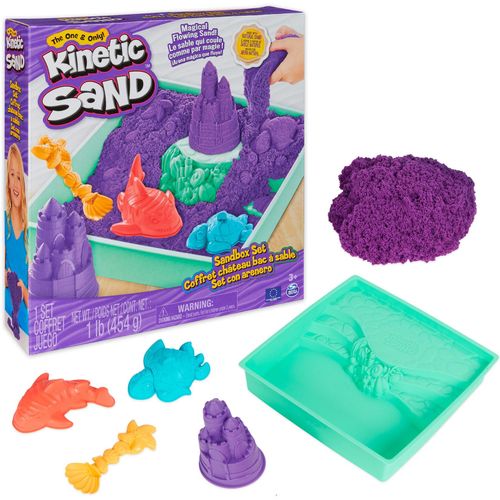 0778988404928 - Kinetic Sand Spielsand Kinetic Sand - Sandbox Set lila 0778988404928 - Kinetic Sand Spielsand Kinetic Sand - Sandbox Set lila
