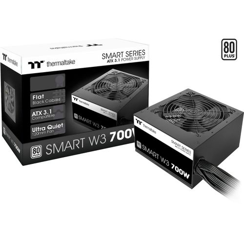 4711475645424 - SMART W3 700W Netzteile - 700 Watt - 120 mm - ATX - 80 Plus White (bis zu 80% effektiv) 4711475645424 - SMART W3 700W Netzteile - 700 Watt - 120 mm - ATX - 80 Plus White (bis zu 80% effektiv)