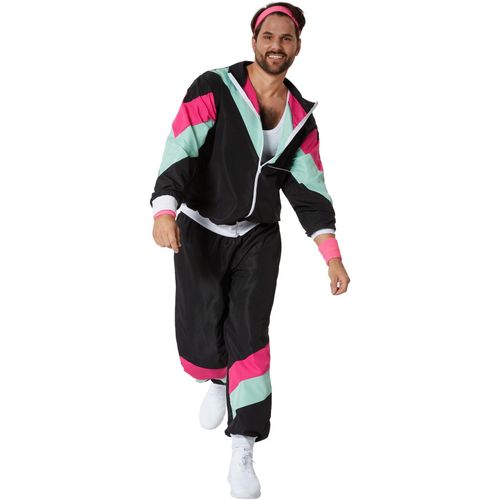 4061173276483 - tectake® Herrenkostüm Retro 80er 90er Jahre Jogginganzug 4061173276483 - tectake® Herrenkostüm Retro 80er 90er Jahre Jogginganzug