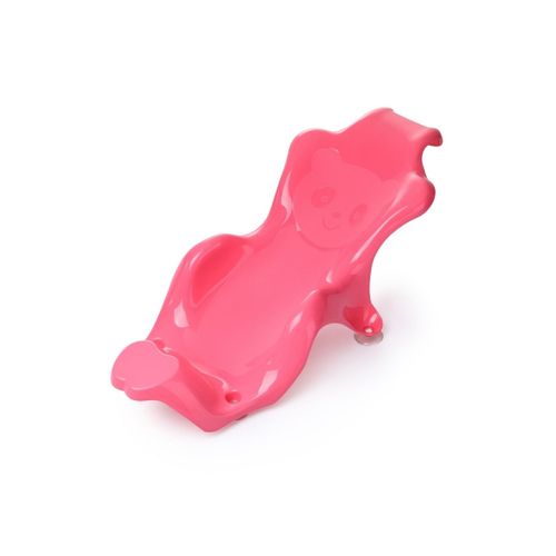 3800146264451 - Baby Badewannenliege Turtle Wannenauflage Gummifüße ab Geburt rutschfest rosa