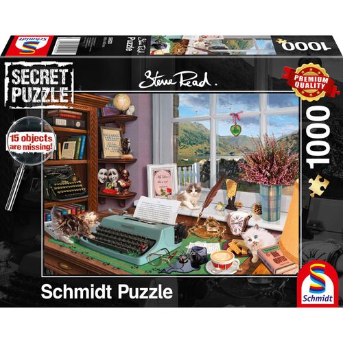 4001504599201 - Schmidt Puzzle 1000 - Am Schreibtisch (Puzzle)