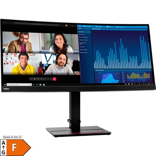 0197532306721 - ThinkVision P34w-20 LED-Monitor EEK F (A - G) 864 cm (34 Zoll) 3440 x 1440 Pixel 219 6 ms USB-C® USB-B USB 32 Gen 1 (USB 30) HDMI® DisplayPort