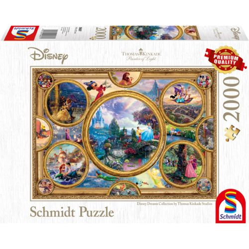 4001504596071 - SCHMIDT SPIELE (UE) Disney Dreams Collection Puzzle Mehrfarbig