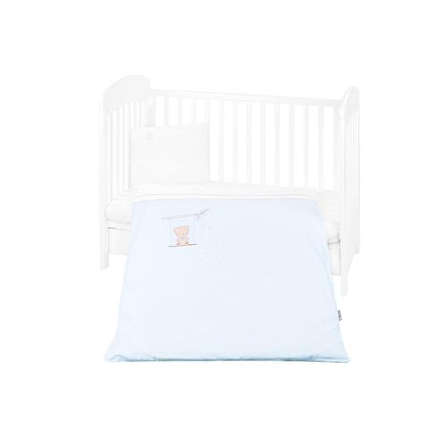 3800171200196 - Kikkaboo Babybettwäsche Set Dream Big 5-teilig Decke 135 x 95cm Kissen 45 x 35cm blau