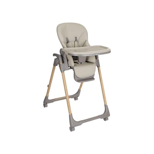 3800171211574 - Kikkaboo Kinderhochstuhl Olive Räder mit Bremse klappbar höhenverstellbar Gurt beige 3800171211574 - Kikkaboo Kinderhochstuhl Olive Räder mit Bremse klappbar höhenverstellbar Gurt beige