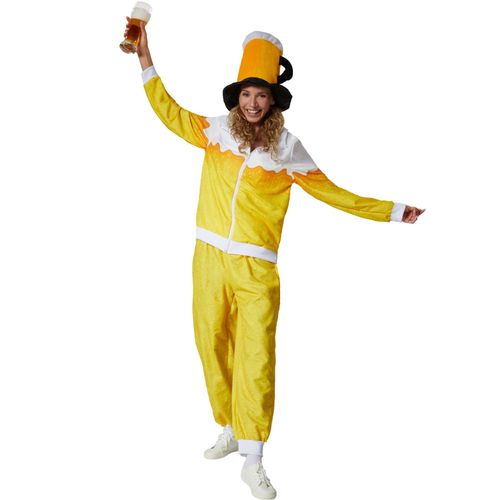 4061173276308 - tectake® Damenkostüm Bier Jogginganzug