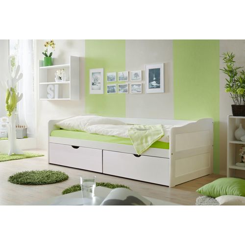 4251105939146 - TiCAA Sofabett Funktionsbett Gästebett Melanie Kiefer Weiß 4251105939146 - TiCAA Sofabett Funktionsbett Gästebett Melanie Kiefer Weiß
