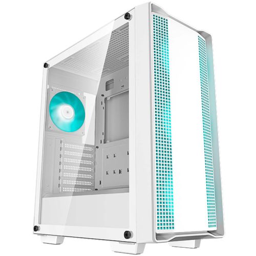 6933412774600 - DeepCool CC560 Midi-Tower PC-Gehäuse Weiß 2 vorinstallierte Lüfter