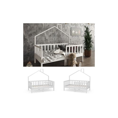 4066731465408 - Vitalispa Hausbett Justus Weiß 70 x 140 cm