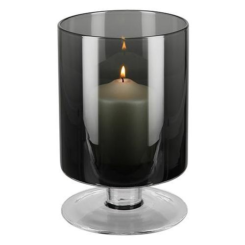 4042911153549 - Tischvase FINK VIANA Vasen Gr H 23 cm Ø 15 cm grau Weitere Weihnachtsdeko aus Glas auch als Windlicht verwendbar 4042911153549 - Tischvase FINK VIANA Vasen Gr H 23 cm Ø 15 cm grau Weitere Weihnachtsdeko aus Glas auch als Windlicht verwendbar