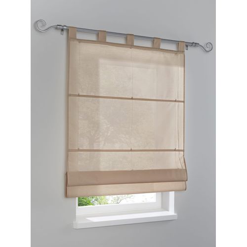4016478069148 - Raffrollo HEINE HOME Gr 4 beige (natur) B100cm H140cm Raffrollos 4016478069148 - Raffrollo HEINE HOME Gr 4 beige (natur) B100cm H140cm Raffrollos