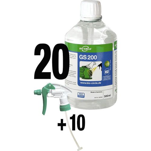 4024048600288 - Bio-Circle Reiniger GS 200 VE 20 Stk + 10 Sprayer Inhalt 500 ml 4024048600288 - Bio-Circle Reiniger GS 200 VE 20 Stk + 10 Sprayer Inhalt 500 ml