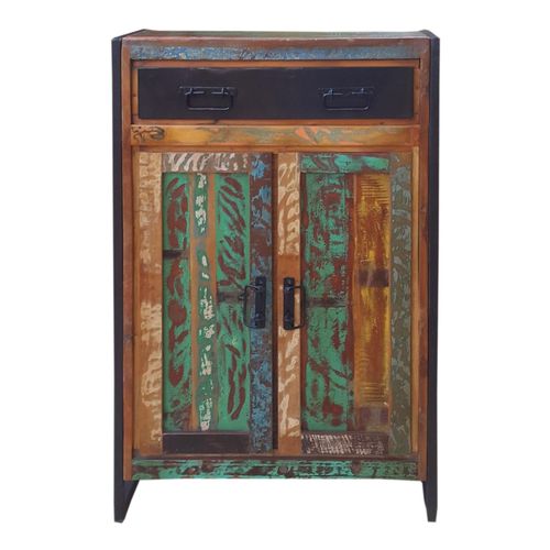 4059865164163 - Highboard Bali Altholz bunt Kommode Sideboard Wohnzimmer Esszimmer Schrank 4059865164163 - Highboard Bali Altholz bunt Kommode Sideboard Wohnzimmer Esszimmer Schrank