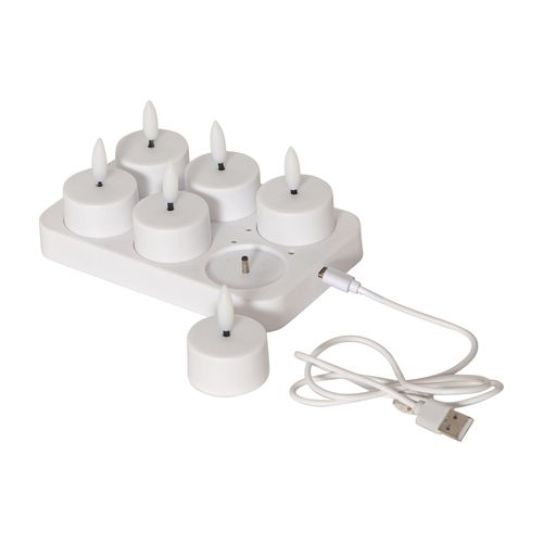 7391482071750 - LED-Kerze »Set Flamme Charge 6er« 7391482071750 - LED-Kerze »Set Flamme Charge 6er«