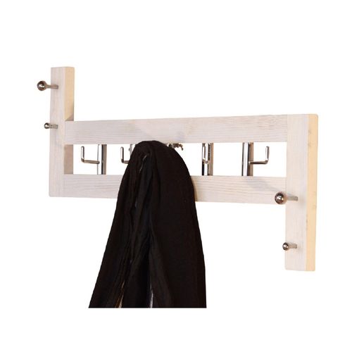 4046884012766 - Möbel Direkt Online - Wandgarderobe Zoran mit 5 Haken