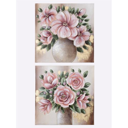 6930597950515 - Gemälde HEINE HOME rosa (rose) Bilder B H T 40cm x 40cm x 25cm B40cm H40cm T25cm 6930597950515 - Gemälde HEINE HOME rosa (rose) Bilder B H T 40cm x 40cm x 25cm B40cm H40cm T25cm