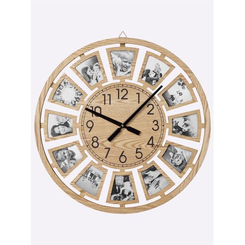 4895228808233 - Wanduhr HEINE HOME beige (natur) Wanduhren B H T 60cm x 60cm x 35cm B60cm H60cm T35cm 4895228808233 - Wanduhr HEINE HOME beige (natur) Wanduhren B H T 60cm x 60cm x 35cm B60cm H60cm T35cm