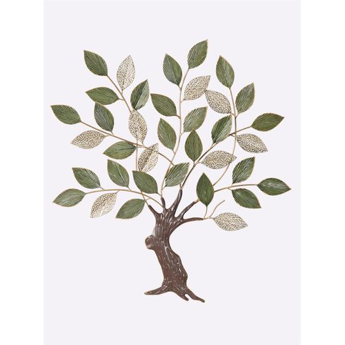 4895228807090 - Wanddekoobjekt HEINE HOME Wanddekoobjekte Gr B H T 725 cm x 76 cm x 35 cm bunt (grün goldfarben) Wanddekoration