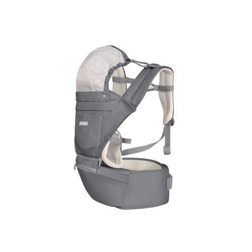 3800171209793 - Kikkaboo Babytrage Chloe 3 in 1 Bauch- und Rückentrage Hüftsitz ab 5 Monaten grau weiss 3800171209793 - Kikkaboo Babytrage Chloe 3 in 1 Bauch- und Rückentrage Hüftsitz ab 5 Monaten grau weiss