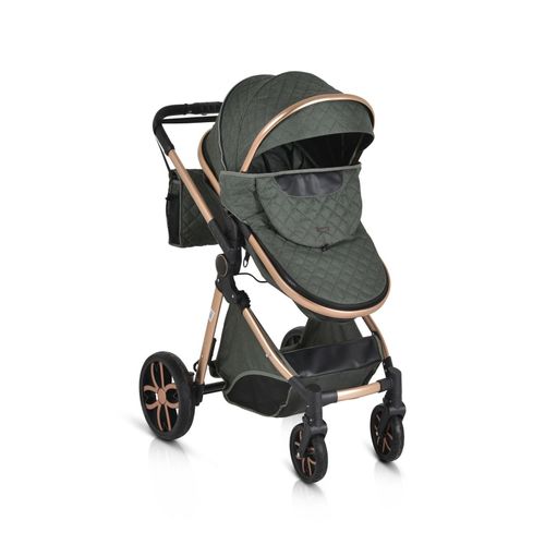 3800146236106 - Kinderwagen Alma Sportsitz Tragetasche umbaubar Wickeltasche Sitz umkehrbar grün 3800146236106 - Kinderwagen Alma Sportsitz Tragetasche umbaubar Wickeltasche Sitz umkehrbar grün