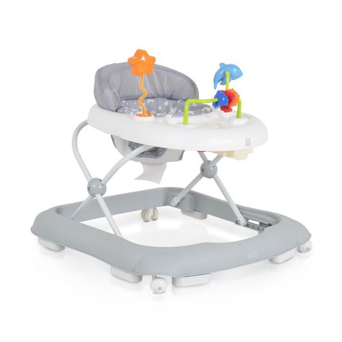 3800146244545 - Lauflernwagen Laufhilfe Eko höhenverstellbar gepolsteter Sitz und Spielcenter grau 3800146244545 - Lauflernwagen Laufhilfe Eko höhenverstellbar gepolsteter Sitz und Spielcenter grau