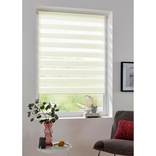 6970901550222 - Doppelrollo MY HOME MARANO Rollos Gr 150 cm einseitig verschiebbar 95 cm beige (creme) Doppelrollos Rollo im Fixmaß mit Klemmträger 6970901550222 - Doppelrollo MY HOME MARANO Rollos Gr 150 cm einseitig verschiebbar 95 cm beige (creme) Doppelrollos Rollo im Fixmaß mit Klemmträger