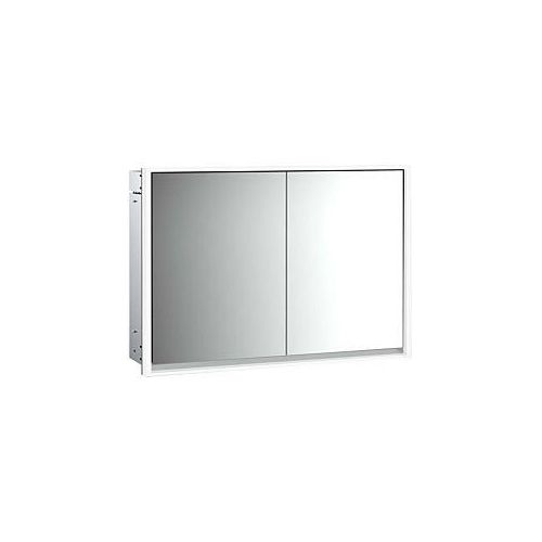 4018445139960 - Emco Loft Unterputz-Lichtspiegelschrank 979805113 1000x733mm LED 2-türig aluminium Spiegel 4018445139960 - Emco Loft Unterputz-Lichtspiegelschrank 979805113 1000x733mm LED 2-türig aluminium Spiegel