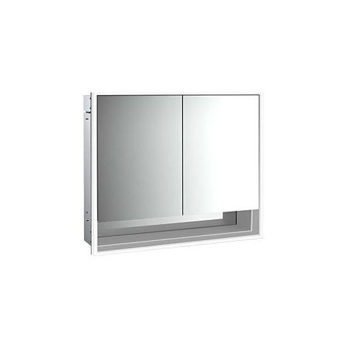 4018445147064 - Emco Loft Unterputz-Lichtspiegelschrank 979805207 800x733mm mit Unterfach LED 2-türig aluminium Spiegel 4018445147064 - Emco Loft Unterputz-Lichtspiegelschrank 979805207 800x733mm mit Unterfach LED 2-türig aluminium Spiegel