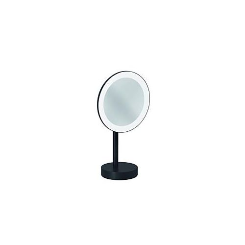 4017080115926 - Kludi VELA R LED-Kosmetikspiegel 5899539F freistehend mattschwarz 4017080115926 - Kludi VELA R LED-Kosmetikspiegel 5899539F freistehend mattschwarz