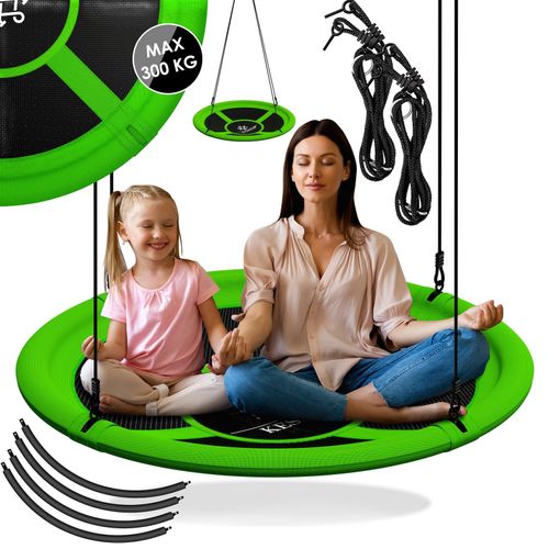4260751942073 - KESSER® Nestschaukel Tellerschaukel Hängeschaukel Rundschaukel Schaukel verstellbar Garten-Schaukel Kinderschaukel Indoor - Outdoor-Schaukel für Kinder & Erwachsene 4260751942073 - KESSER® Nestschaukel Tellerschaukel Hängeschaukel Rundschaukel Schaukel verstellbar Garten-Schaukel Kinderschaukel Indoor - Outdoor-Schaukel für Kinder & Erwachsene