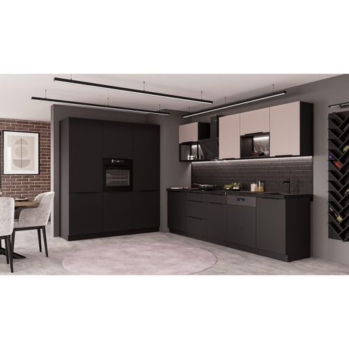 4255832101913 - Küche SIENA + ARONA LOFT 280 + 180 Küchenzeile Küchenblock Einbauküche Kaschmir 4255832101913 - Küche SIENA + ARONA LOFT 280 + 180 Küchenzeile Küchenblock Einbauküche Kaschmir