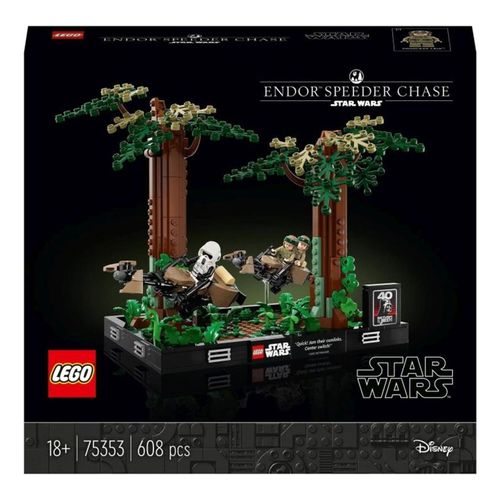 5702017421377 - 75353 Star Wars Verfolgungsjagd auf Endor - Diorama Konstruktionsspielzeug