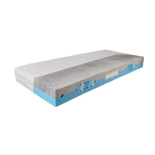 4019793464384 - BeCo Matratzen GmbH & CoKGKomfortschaummatratze BeCo 2 Dreams 2 in 1 Wendematratze mit soften Gelschaum Einlagen 21 cm Komforthöhe 7 ergonomische Liegezonen140 x 200 cm