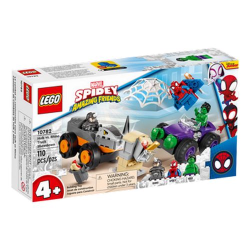 5702017150659 - 10782 Marvel Spidey und seine Super-Freunde Hulks und Rhinos Monster Truck-Duell Konstruktionsspielzeug 5702017150659 - 10782 Marvel Spidey und seine Super-Freunde Hulks und Rhinos Monster Truck-Duell Konstruktionsspielzeug