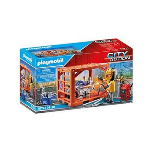 4008789707741 - 70774 City Action - Containerfertigung Konstruktionsspielzeug