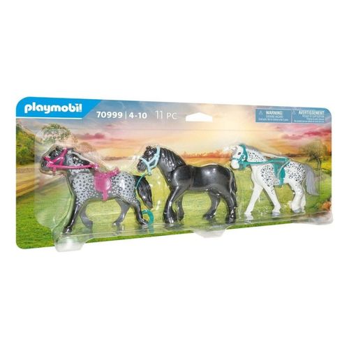 4008789709998 - 70999 Country 3 Pferde Friese Knabstrupper & Andalusier Konstruktionsspielzeug
