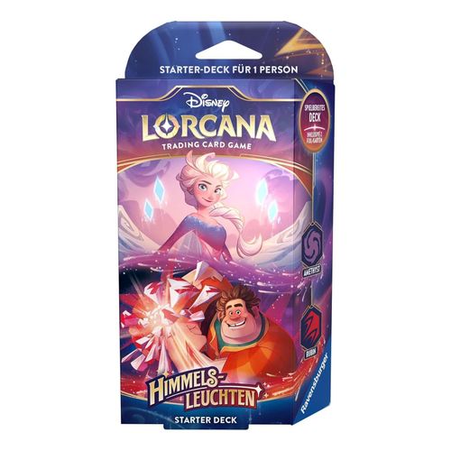 4050368983879 - Disney Lorcana Himmelsleuchten - Starter Deck Amethyst und Rubin 4050368983879 - Disney Lorcana Himmelsleuchten - Starter Deck Amethyst und Rubin