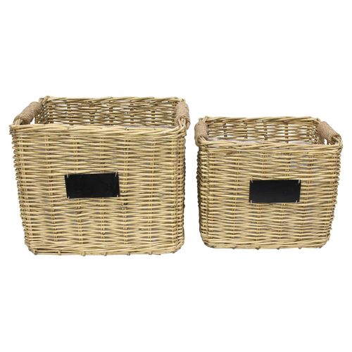 4007299609958 - Pflanzkorb Weiden-Chic 2er Set Box Aufbewahrungskorb Schale Korb Aufbewahrung 4007299609958 - Pflanzkorb Weiden-Chic 2er Set Box Aufbewahrungskorb Schale Korb Aufbewahrung