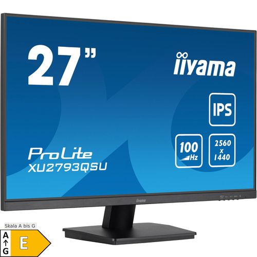 4948570124640 - iiyama ProLite XU2793QSU-B7 Wide Quad HD Display 686 cm (27)