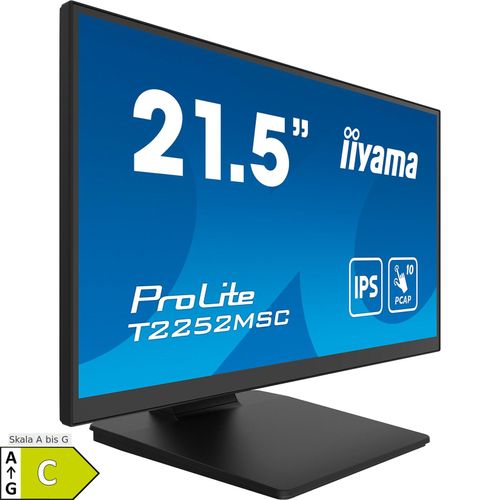 4948570121809 - ProLite T2252MSC-B2 Touchscreen-Monitor EEK C (A - G) 546 cm (215 Zoll) 1920 x 1080 Pixel 169 5 ms HDMI® DisplayPort Kopfhörer-Buchse USB 31 Gen