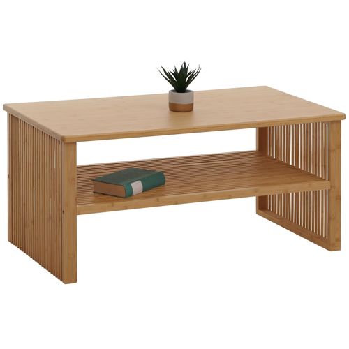 4057651851891 - Bambus Couchtisch MCW-N80 Wohnzimmertisch Tisch Sofatisch Beistelltisch Ablagefach MVG-zertifiziert 46x97x55cm 4057651851891 - Bambus Couchtisch MCW-N80 Wohnzimmertisch Tisch Sofatisch Beistelltisch Ablagefach MVG-zertifiziert 46x97x55cm