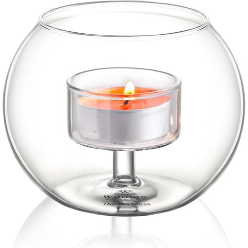 8682455438397 - Teelicht Kerzenhalter – Transparenter Kerzenständer aus hitzebeständigem Glas 8682455438397 - Teelicht Kerzenhalter – Transparenter Kerzenständer aus hitzebeständigem Glas