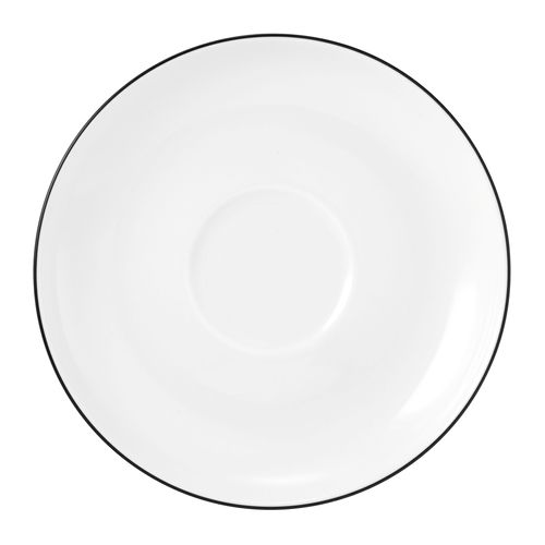 4052212054704 - Kaffeeuntertasse Lido Black Line in weiß 145 cm 4052212054704 - Kaffeeuntertasse Lido Black Line in weiß 145 cm