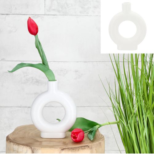 4032037835986 - Vase CERAMICS CIRCLE (H 15 cm) 4032037835986 - Vase CERAMICS CIRCLE (H 15 cm)