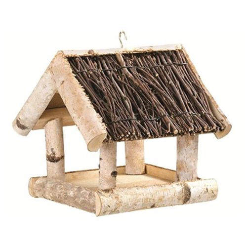 4255701919984 - Futterhäuschen für Singvögel Birke 4255701919984 - Futterhäuschen für Singvögel Birke