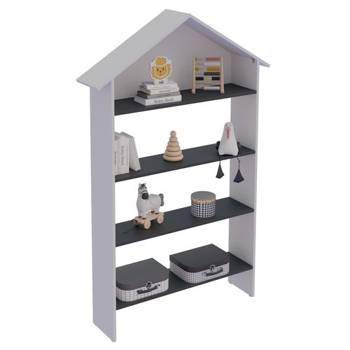 4051814446702 - Holzregal stehend platzsparendes Kinder Regal Maße H 160 x B 103 x T 23 cm Aufbewahrungsregal Bücherregal Standregal - Malusa 4051814446702 - Holzregal stehend platzsparendes Kinder Regal Maße H 160 x B 103 x T 23 cm Aufbewahrungsregal Bücherregal Standregal - Malusa