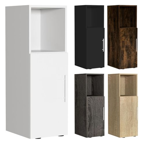 4051814447037 - Nachtschrank Maße ca H 90 x B 30 x T 35 cm Beistelltisch mit Drehtühr Nachttisch - Narila 4051814447037 - Nachtschrank Maße ca H 90 x B 30 x T 35 cm Beistelltisch mit Drehtühr Nachttisch - Narila