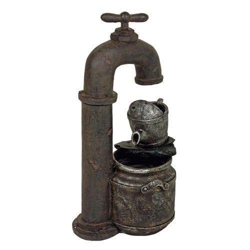 4041908113474 - Brunnen APOLLON 745cm Metall Optik Wasserspiel Springbrunnen Kaskaden Garten 4041908113474 - Brunnen APOLLON 745cm Metall Optik Wasserspiel Springbrunnen Kaskaden Garten