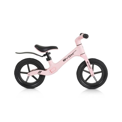 3800146228378 - Byox Laufrad next Step 12 Zoll Luftreifen Sattelhöhe verstellbar Schutzblech rosa