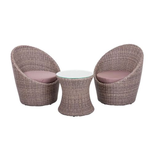 4041908109965 - Club Set Sitzgruppe Garten Sessel Lounge Tisch Rattan Optik